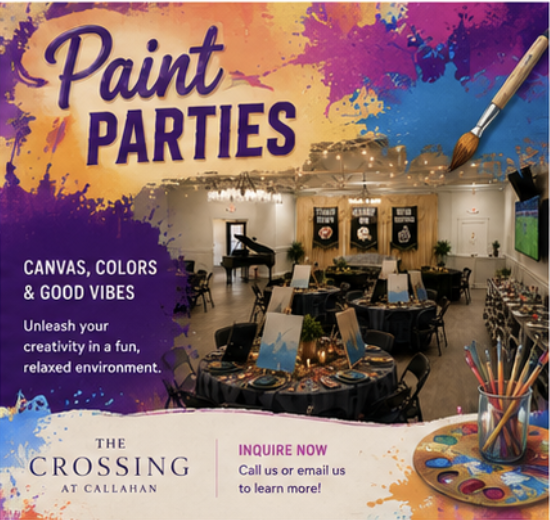 Paint Parties at The Crossing