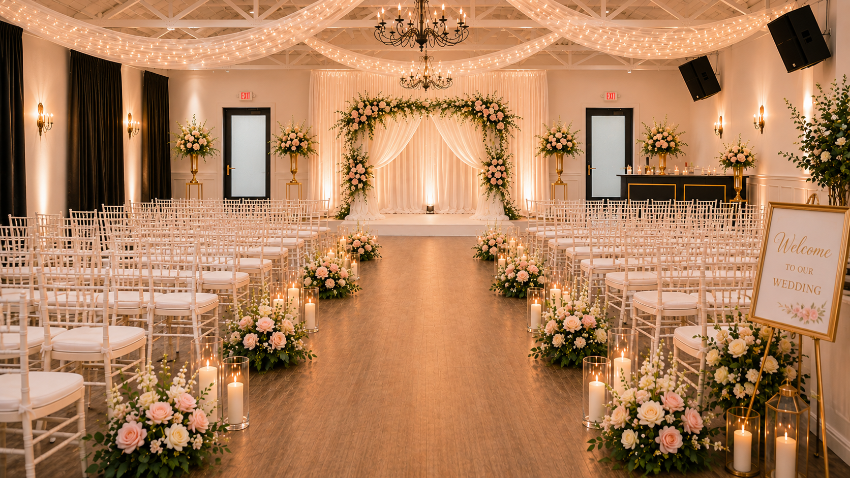 Wedding ceremony at The Crossing Venue Rome Georgia